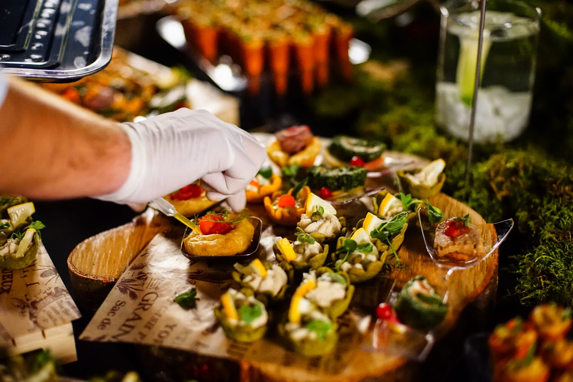 Anniversary event catering